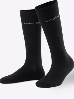Strümpfe & Socken|wäschepur Kniestrümpfe schwarz