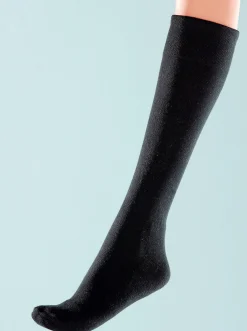 Strümpfe & Socken|wäschepur Kniestrümpfe schwarz
