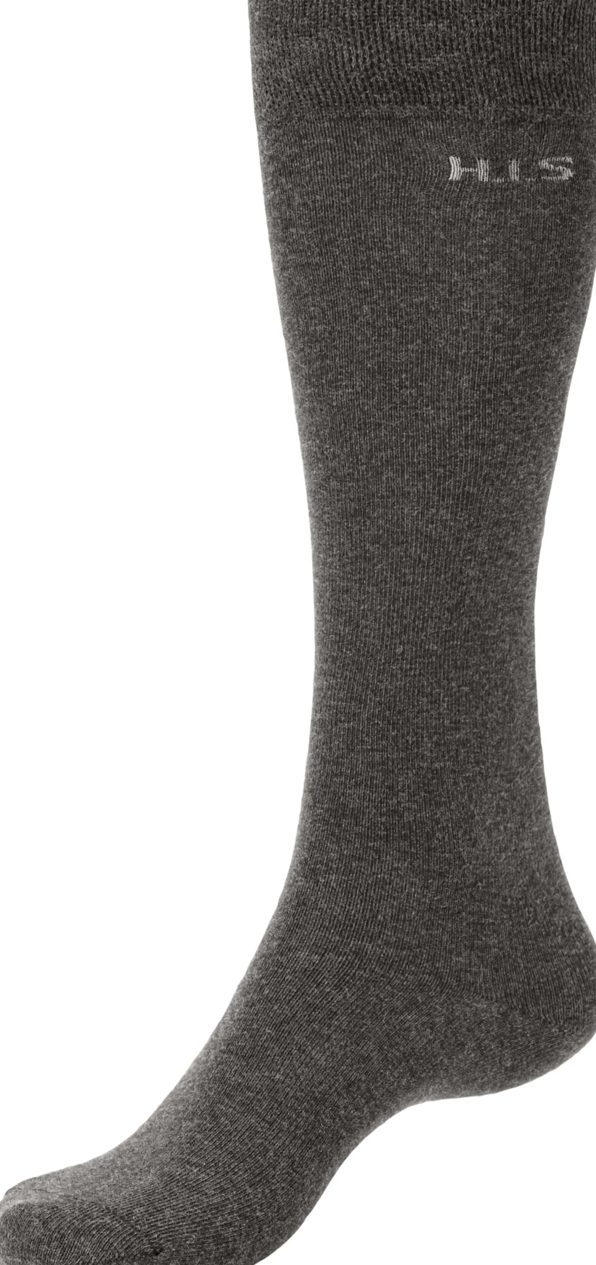 Strümpfe & Socken|H.I.S Kniestrümpfe anthrazit-grau