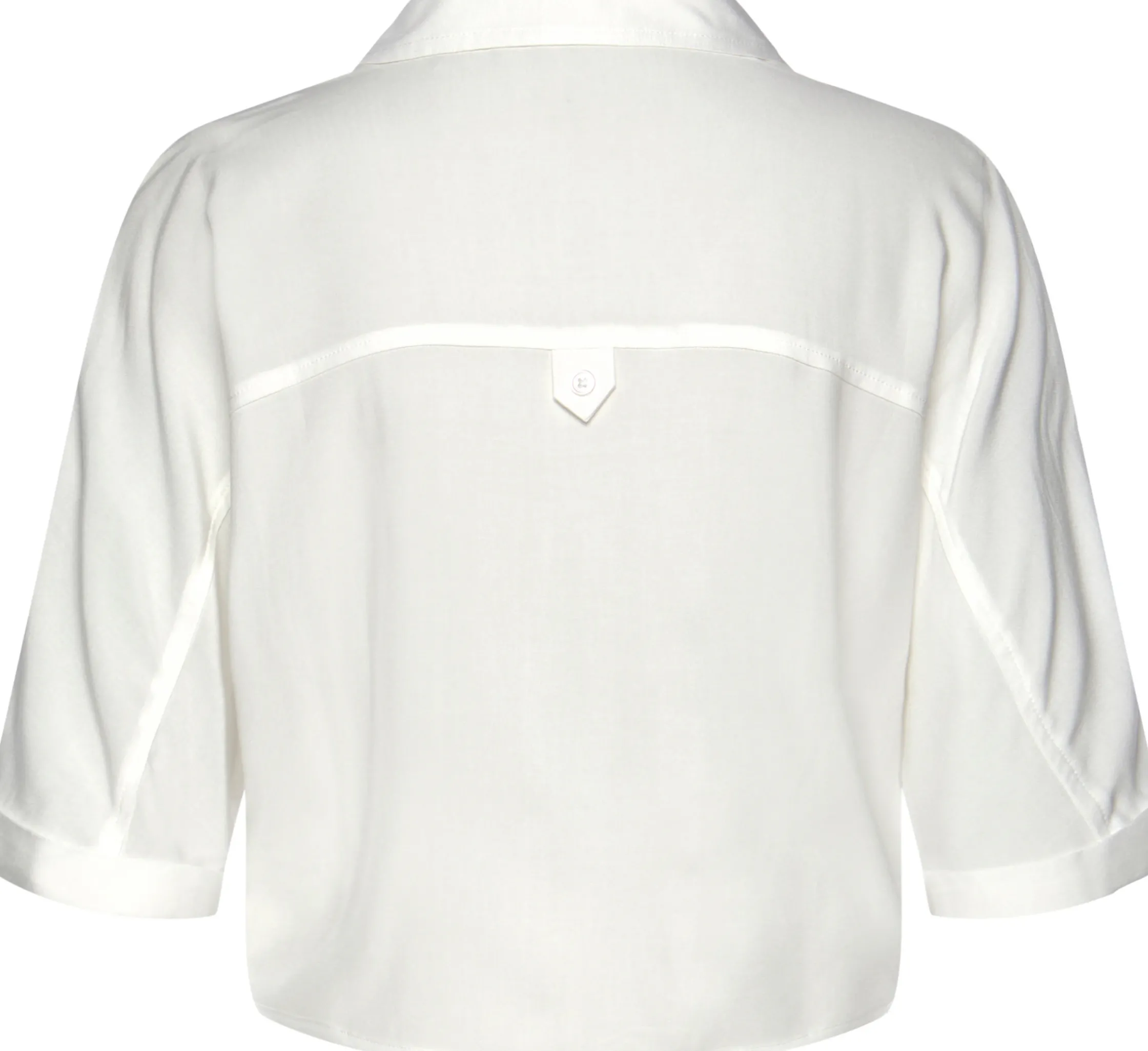 Blusen|LASCANA Kurzarmbluse creme
