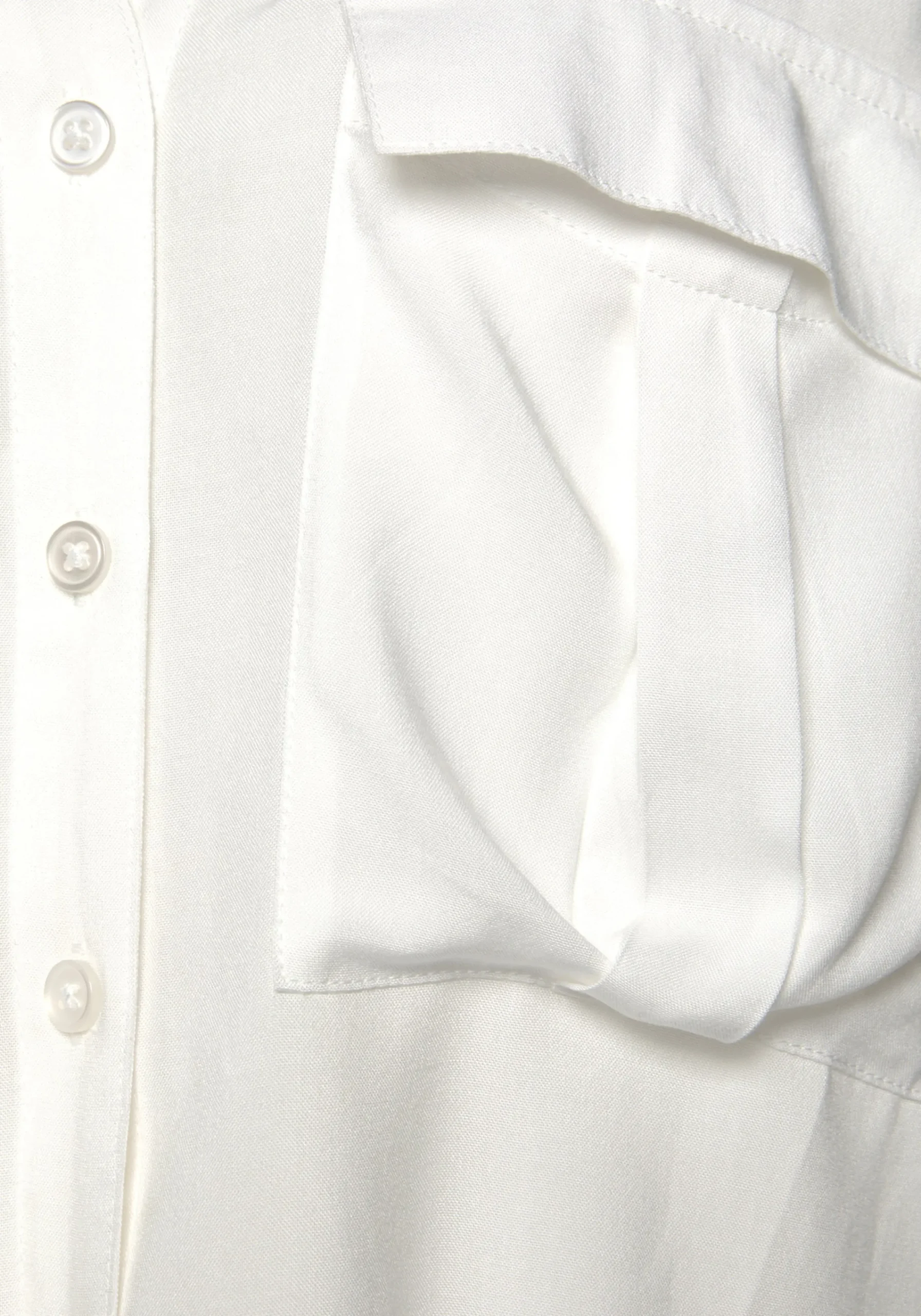 Blusen|LASCANA Kurzarmbluse creme