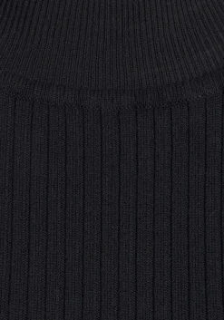 Pullover|LASCANA Kurzarmpullover schwarz