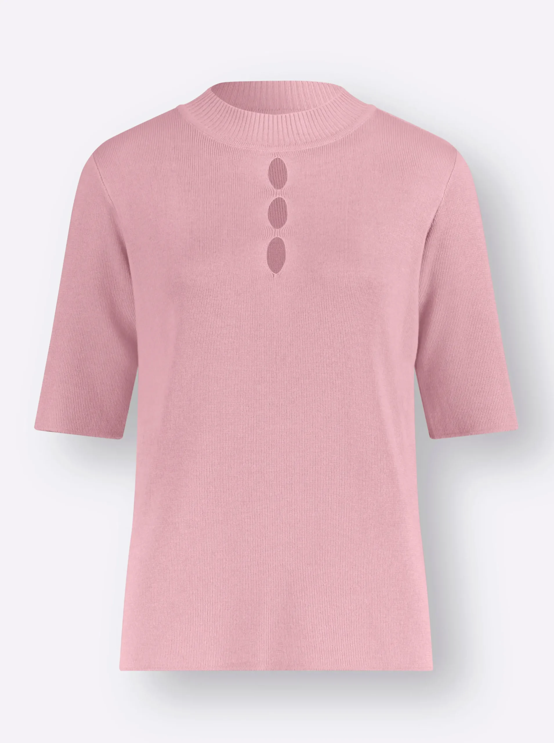 Pullover| Kurzarmpullover hortensie