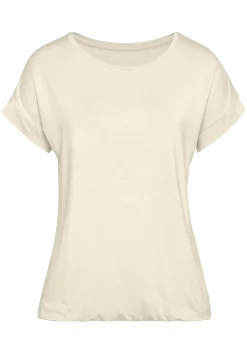 Strandmode|Shirts|Vivance Kurzarmshirt beige,khaki