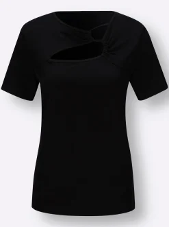Shirts| Kurzarmshirt schwarz