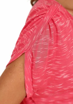 Shirts|LASCANA Kurzarmshirt koralle
