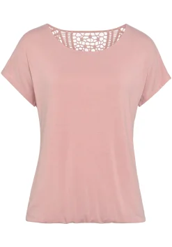 Strandmode|Shirts|Vivance Kurzarmshirt rose