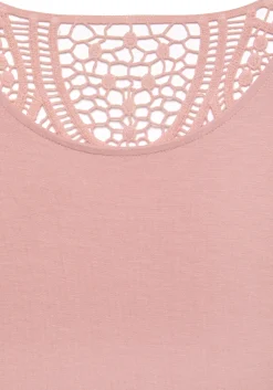Strandmode|Shirts|Vivance Kurzarmshirt rose