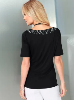 Shirts| Kurzarmshirt schwarz