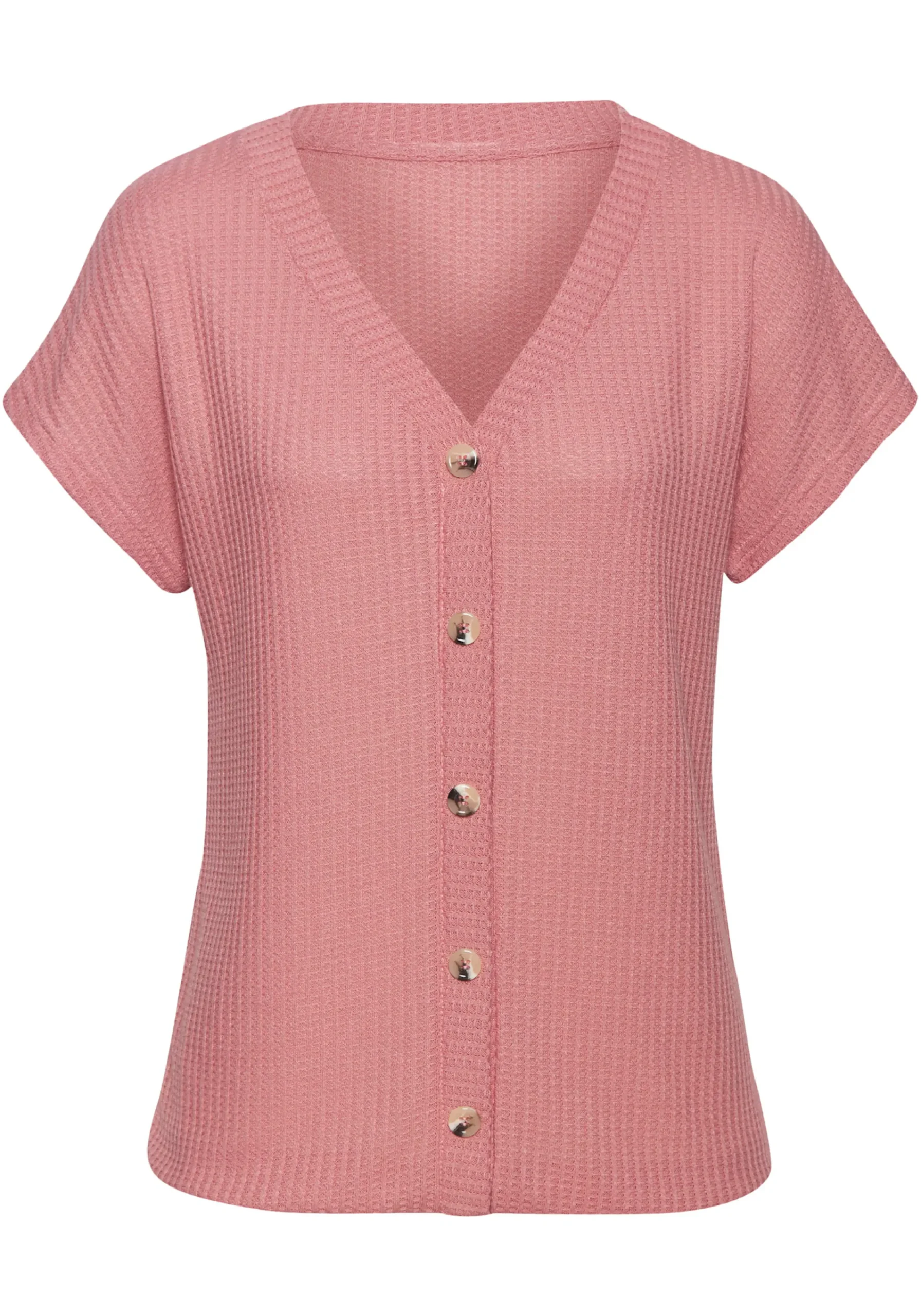 Shirts|LASCANA Kurzarmshirt beere