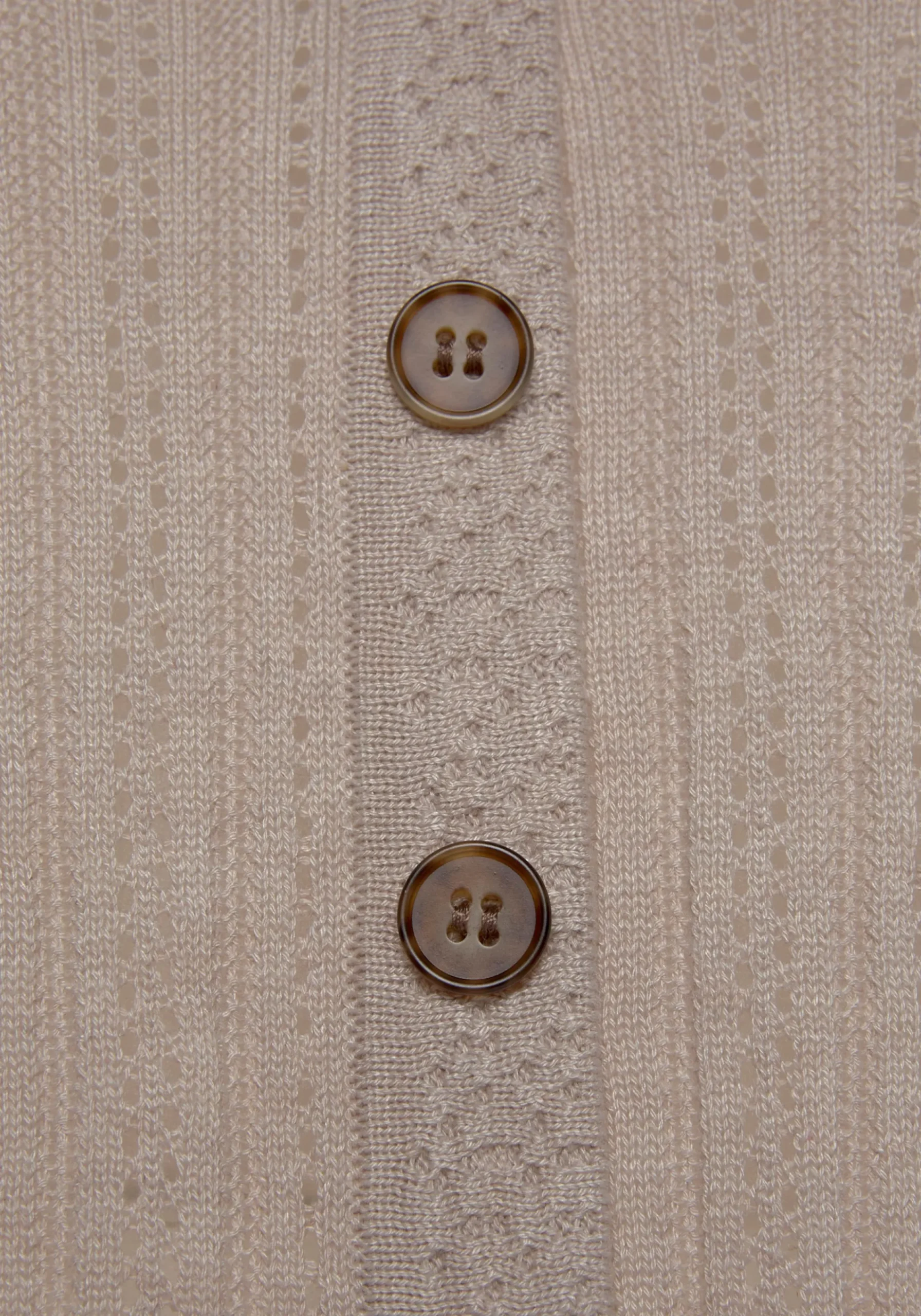 Strandmode|Vivance Kurzarmshirt sand