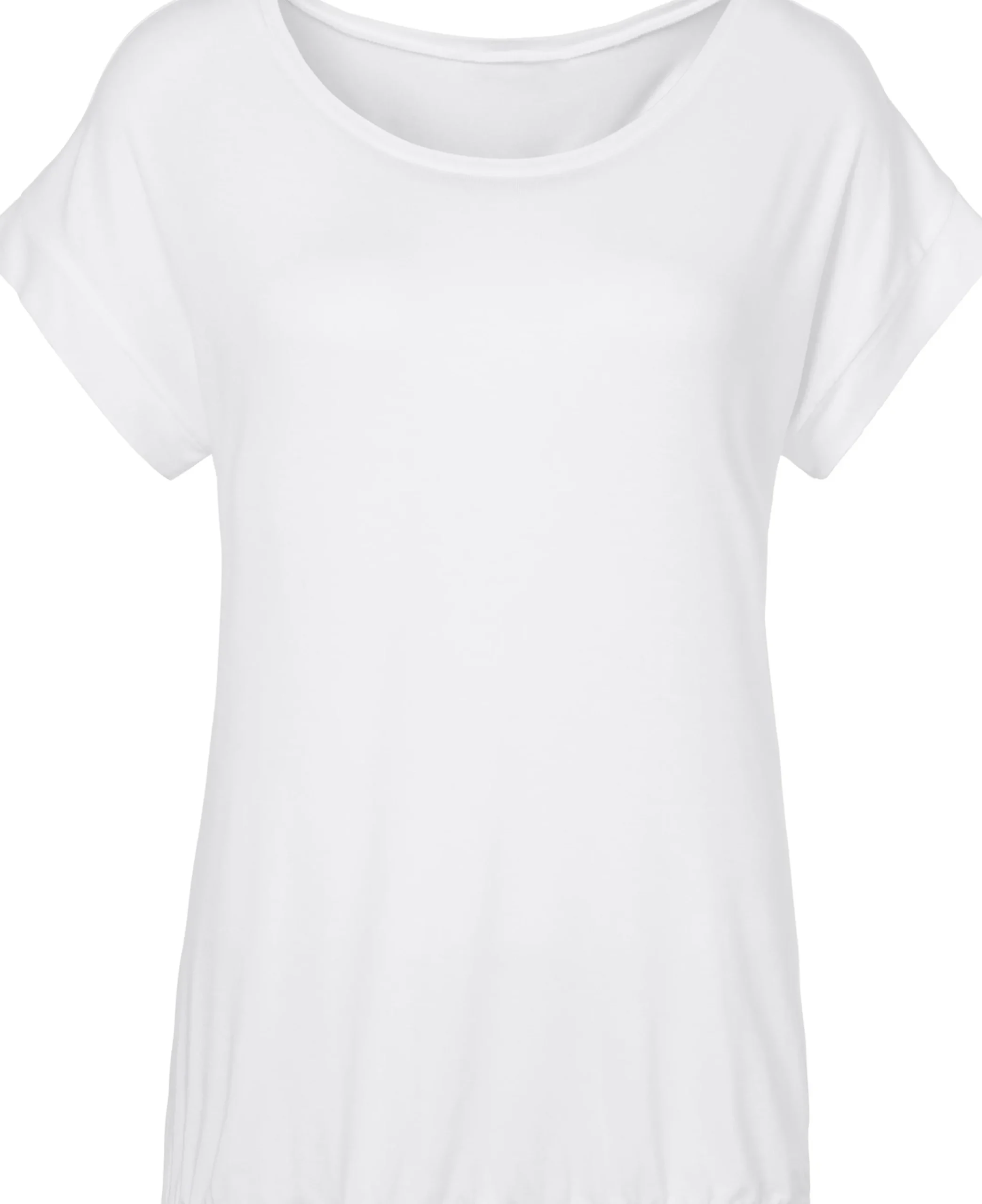 Strandmode|Vivance Kurzarmshirt gelb,creme