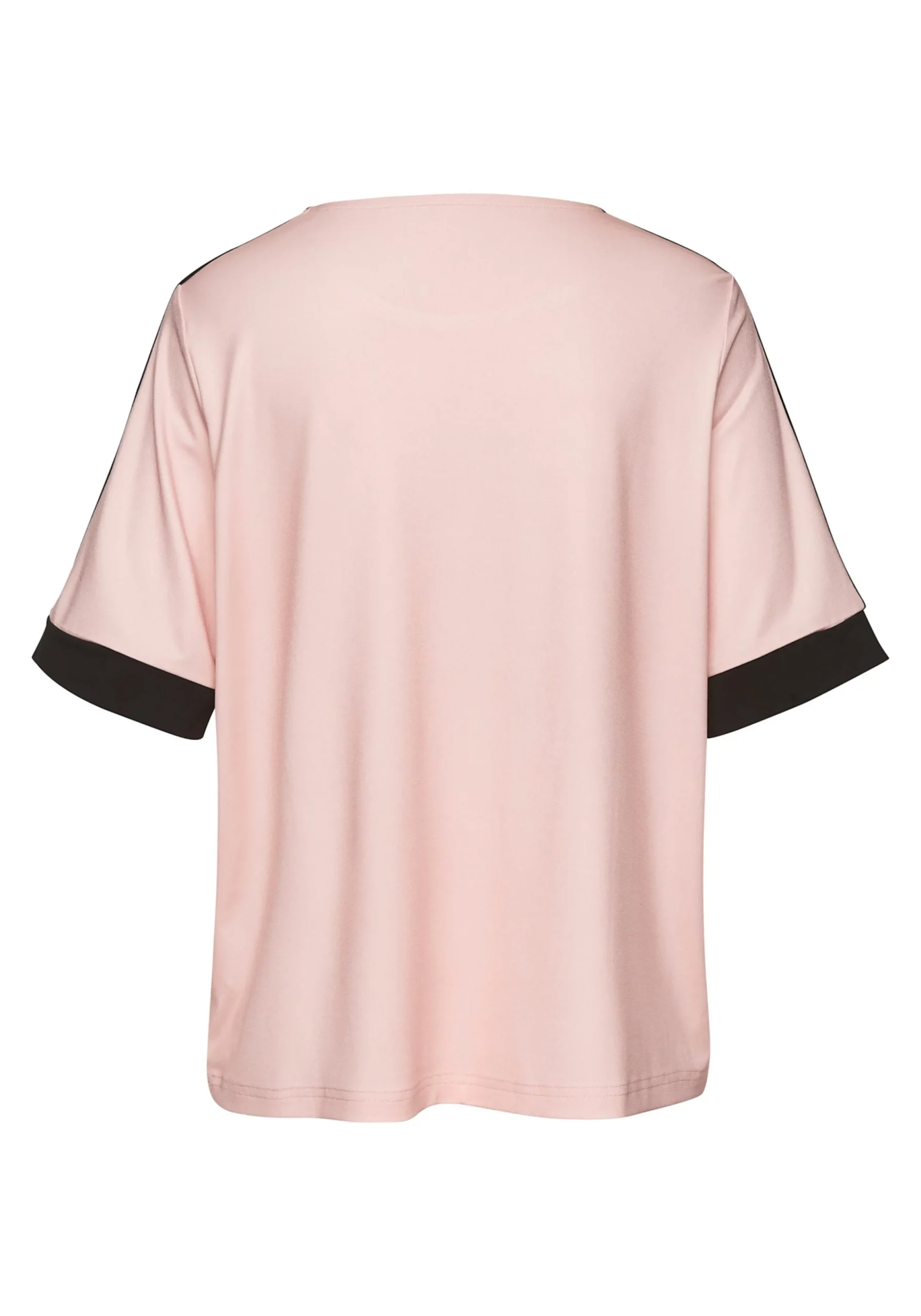 Strandmode|Shirts|Vivance Kurzarmshirt mauve-schwarz