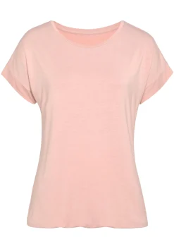 Strandmode|Shirts|Vivance Kurzarmshirt rose