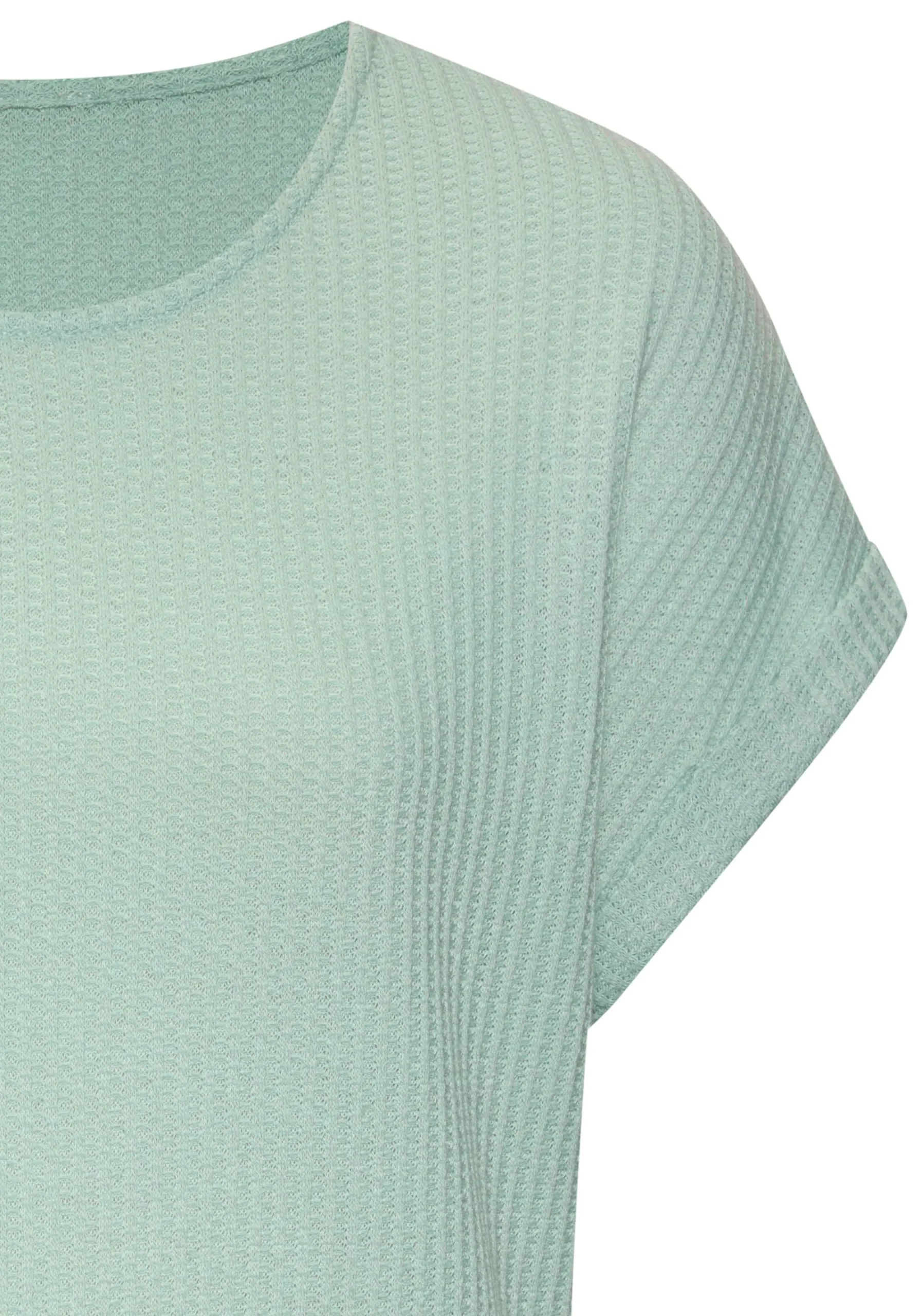 Strandmode|Vivance Kurzarmshirt mint,blau