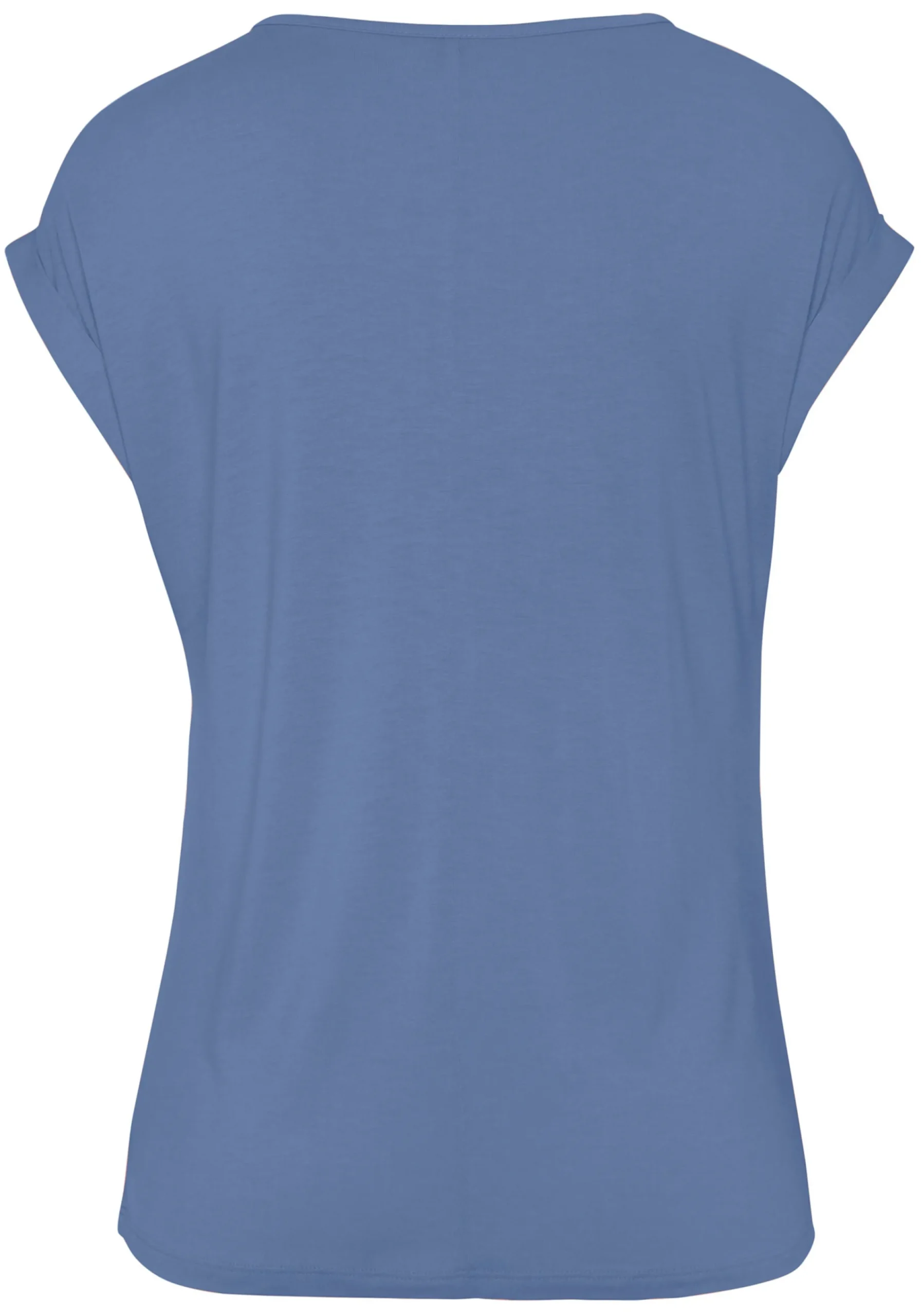 Strandmode|Shirts|Buffalo Kurzarmshirt rauchblau