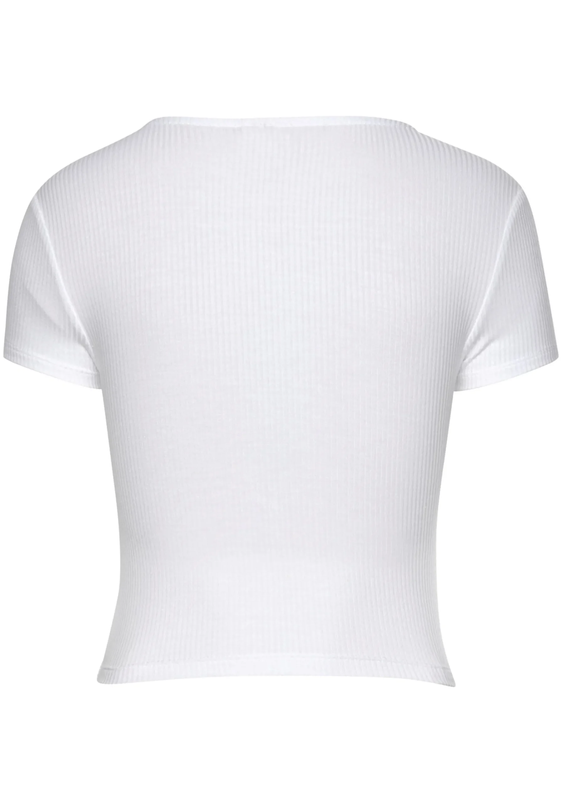 Strandmode|Buffalo Kurzarmshirt weiß