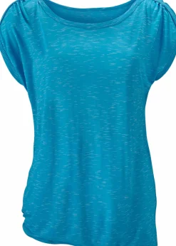 Shirts|LASCANA Kurzarmshirt türkis