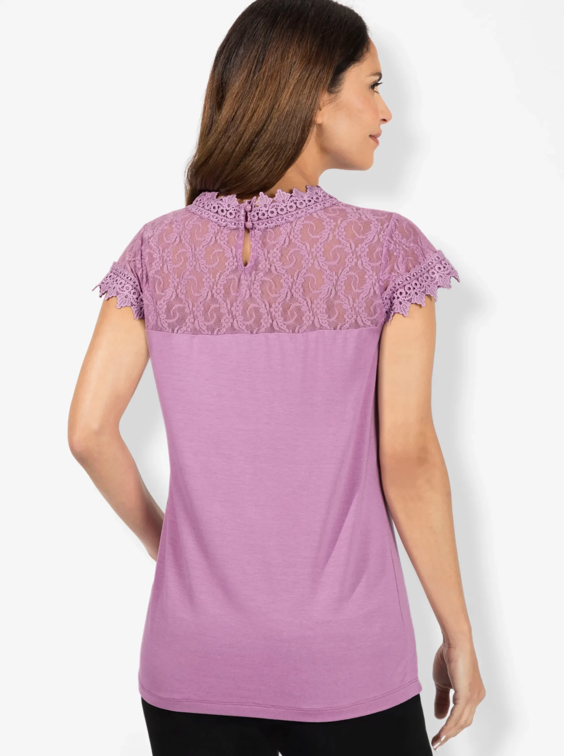 Shirts| Kurzarmshirt orchidee