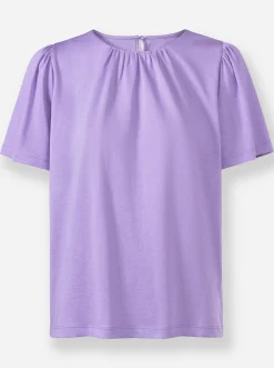 Shirts|heine Kurzarmshirt lavendel