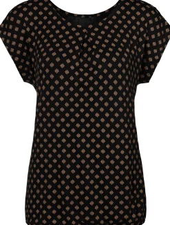 Shirts|LASCANA Kurzarmshirt schwarz