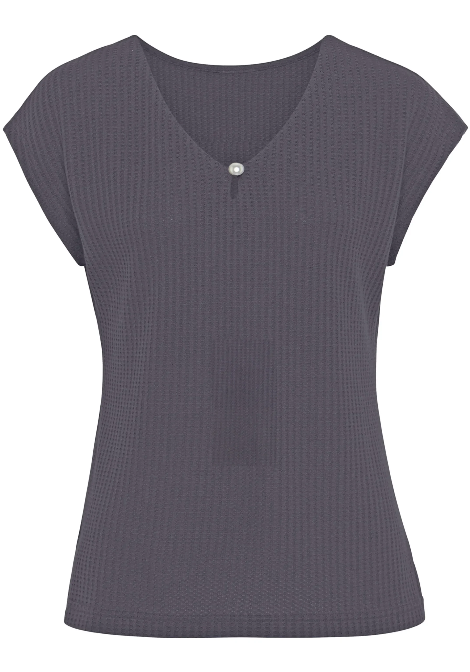 Shirts|LASCANA Kurzarmshirt beere,navy