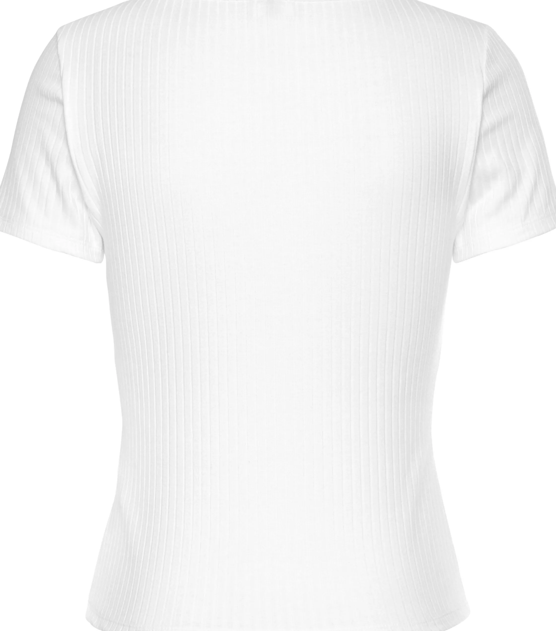 Shirts|LASCANA Kurzarmshirt weiß