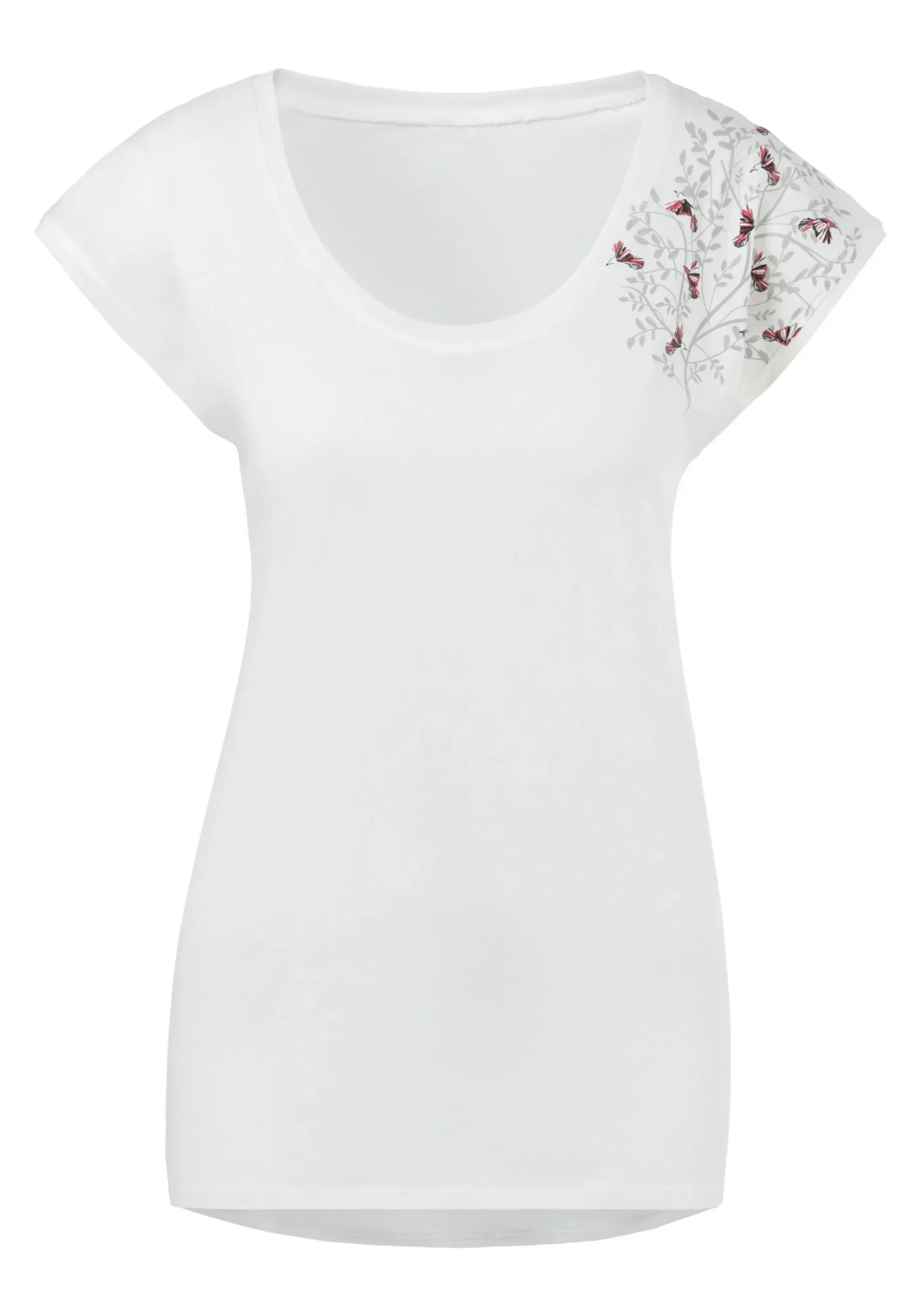 Shirts|Beachtime Kurzarmshirt creme