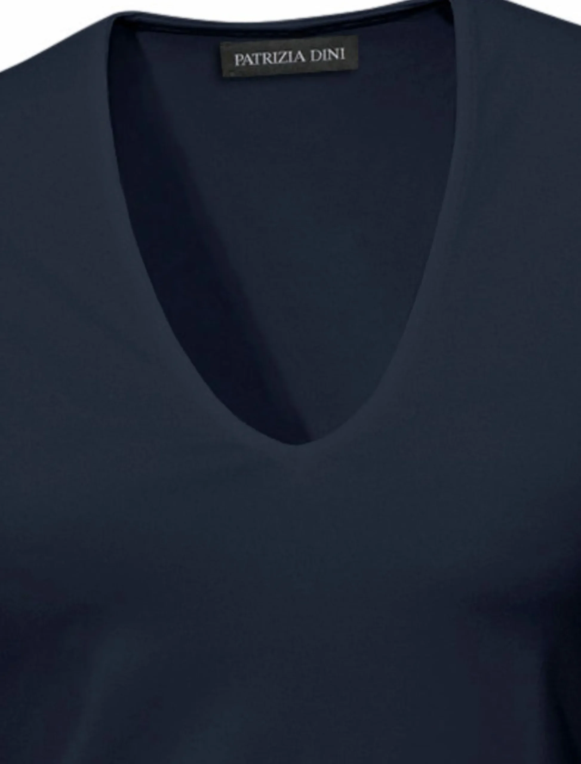 Shirts|heine Kurzarmshirt mit Halbarm marine