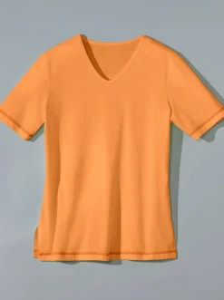 Shirts| Kurzarmshirt mit Seitenschlitzen melba