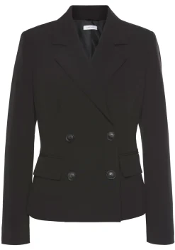 Blazer|LASCANA Kurzblazer schwarz