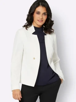 Blazer| Kurzblazer ecru