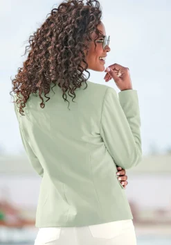 Blazer|LASCANA Kurzblazer schilfgrün