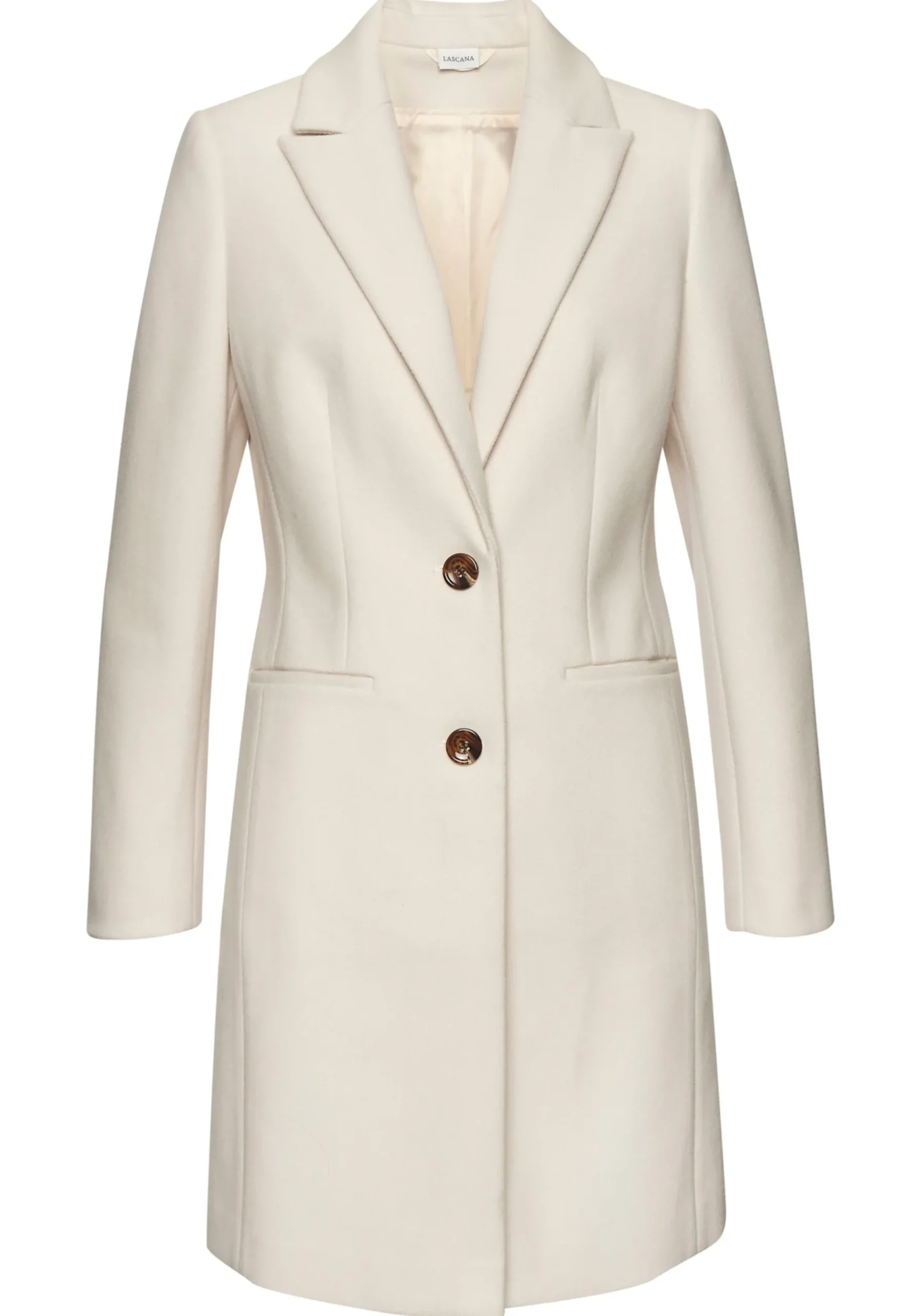 Mäntel|LASCANA Kurzmantel creme