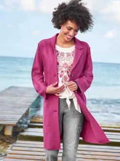 Mäntel|heine Kurzmantel magenta