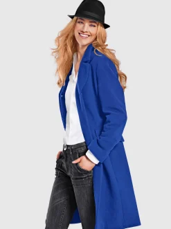 Mäntel|heine Kurzmantel royalblau
