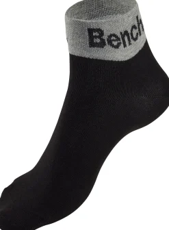 Strümpfe & Socken|Bench. Kurzsocken schwarz