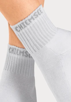 Strümpfe & Socken|Chiemsee Kurzsocken weiß