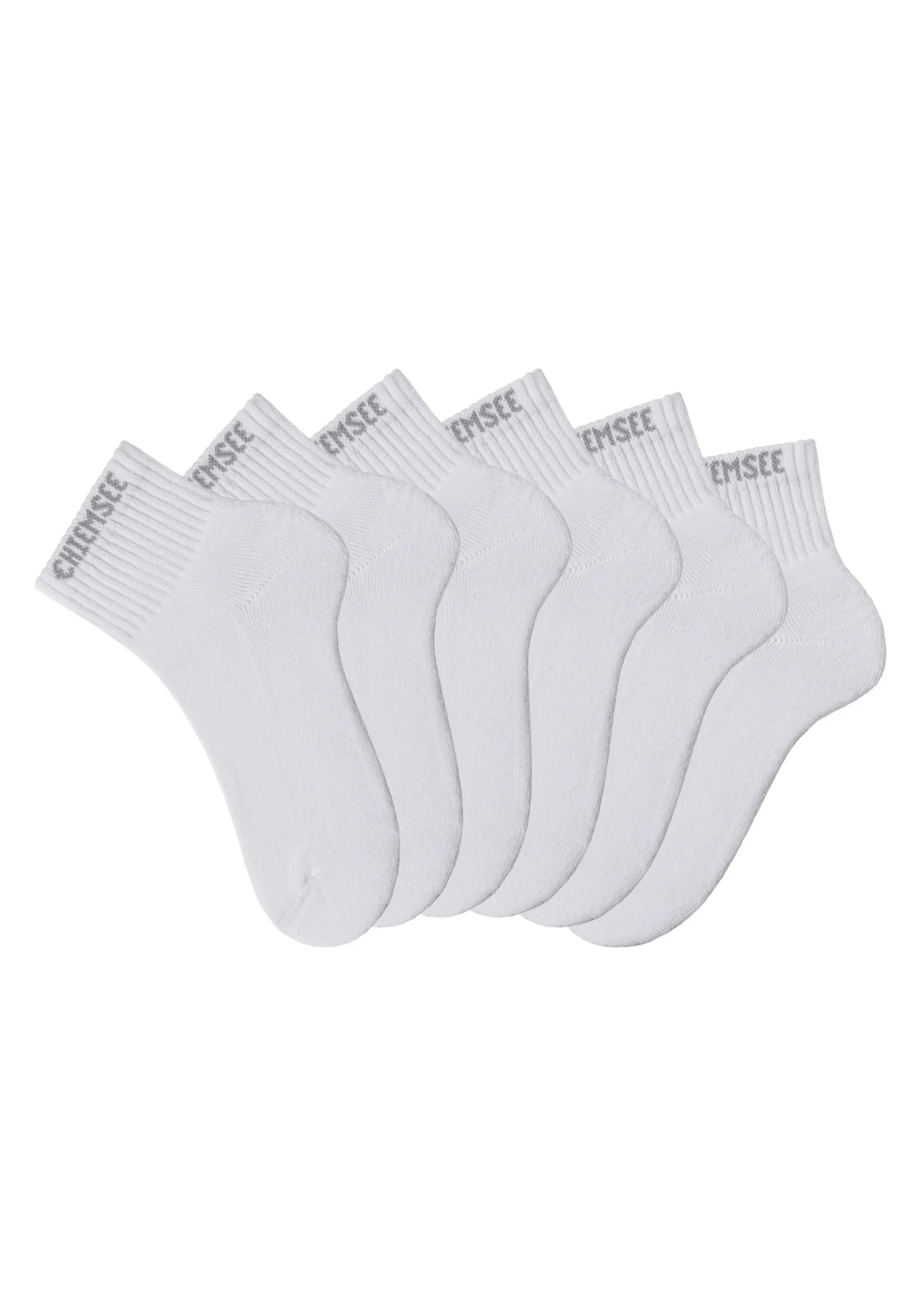 Strümpfe & Socken|Chiemsee Kurzsocken weiß