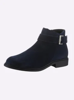Stiefeletten|Stiefel|heine Kurzstiefelette marine