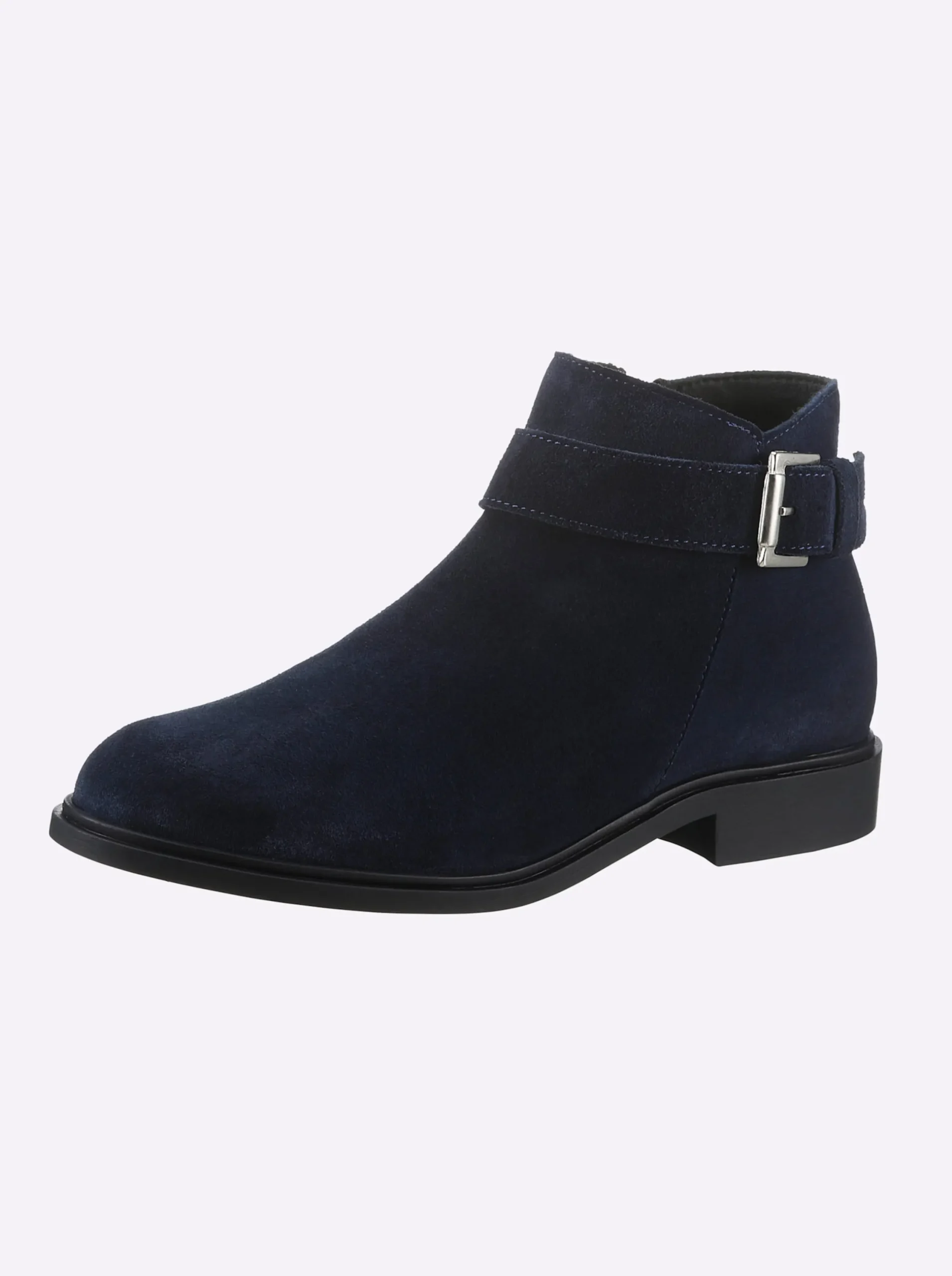 Stiefeletten|Stiefel|heine Kurzstiefelette marine