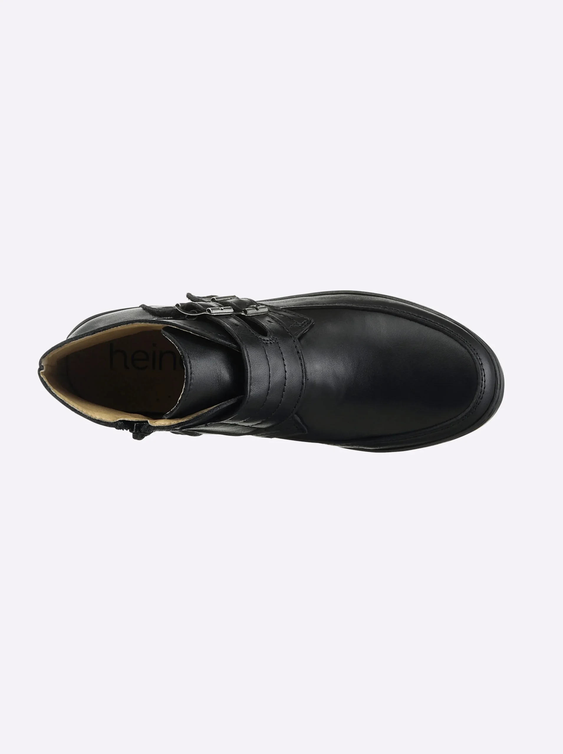 Stiefeletten|Stiefel|heine Kurzstiefelette schwarz