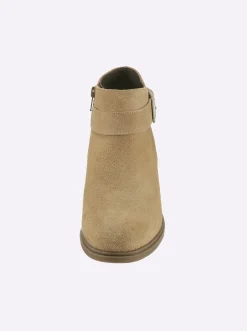 Stiefeletten|Stiefel|heine Kurzstiefelette beige