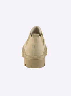 Stiefeletten|Stiefel|heine Kurzstiefelette beige