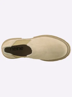 Stiefeletten|Stiefel|heine Kurzstiefelette beige