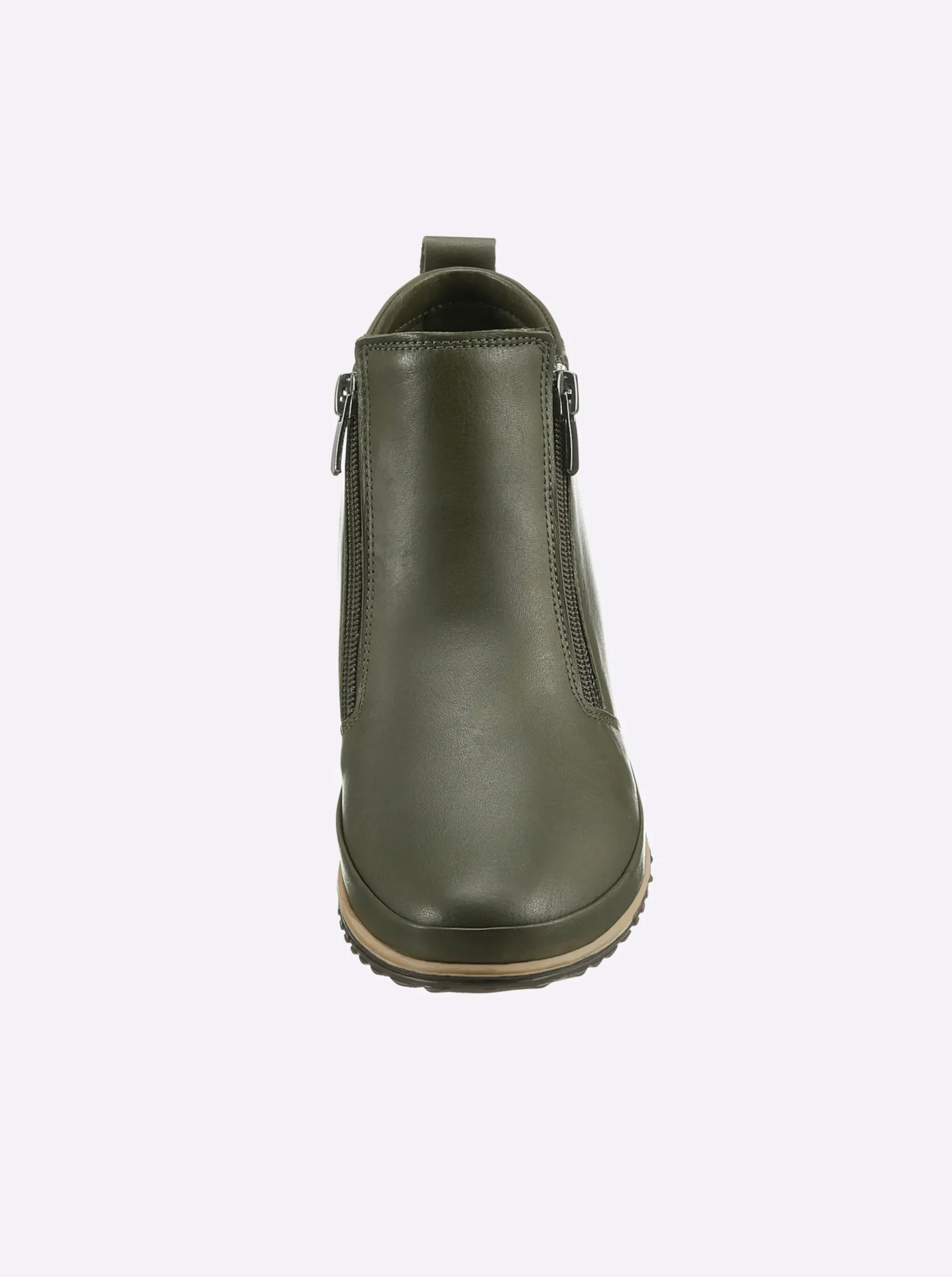 Stiefeletten|Stiefel|Andrea Conti Kurzstiefelette oliv