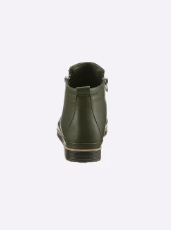 Stiefeletten|Stiefel|Andrea Conti Kurzstiefelette oliv