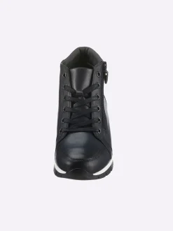 Stiefeletten|Stiefel|heine Kurzstiefelette marine