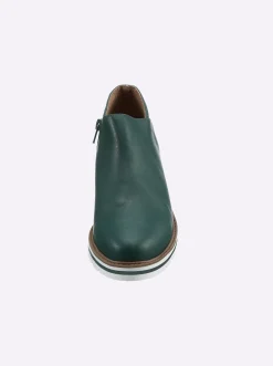 Stiefeletten|Stiefel|heine Kurzstiefelette grün