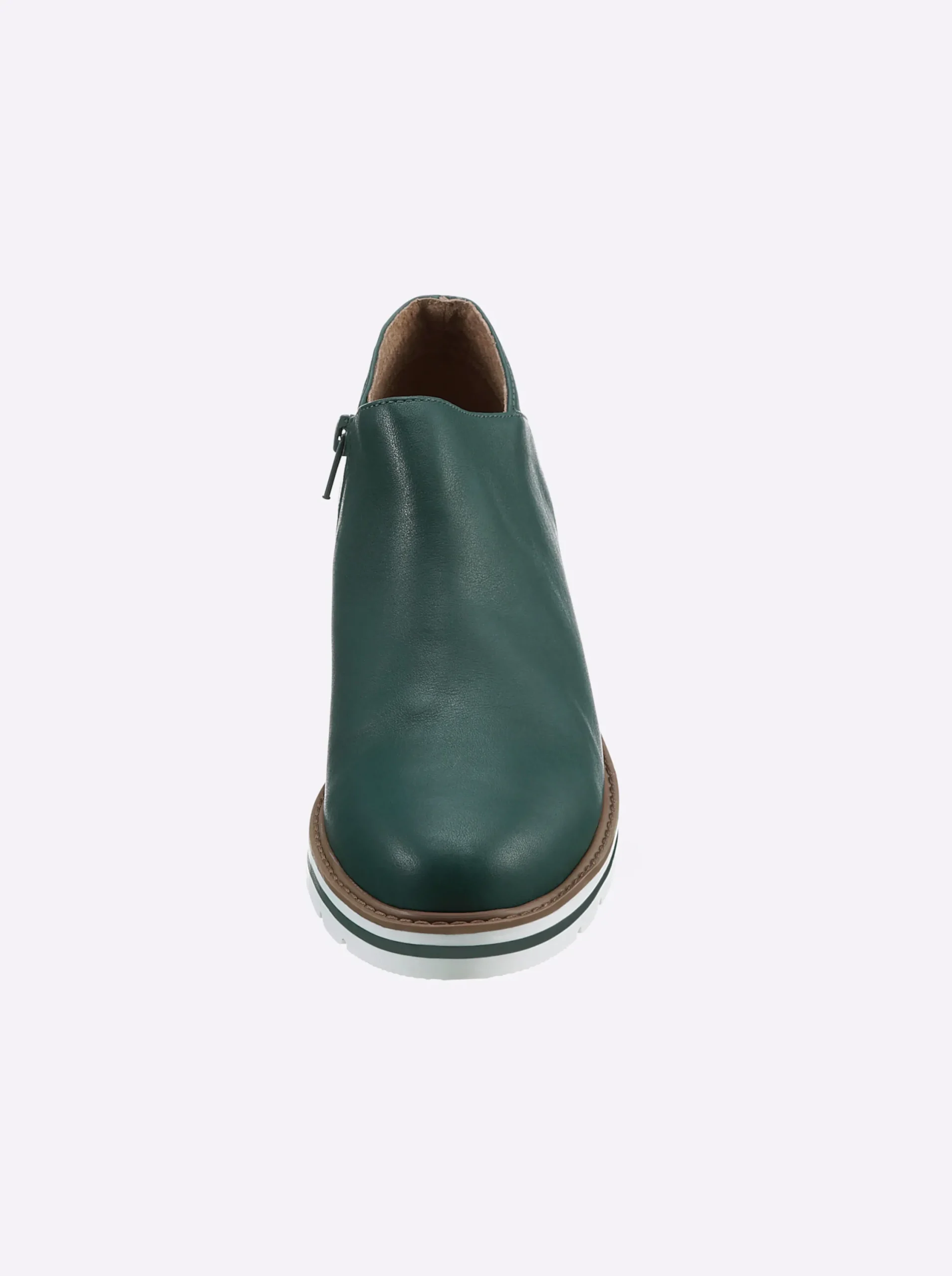 Stiefeletten|Stiefel|heine Kurzstiefelette grün